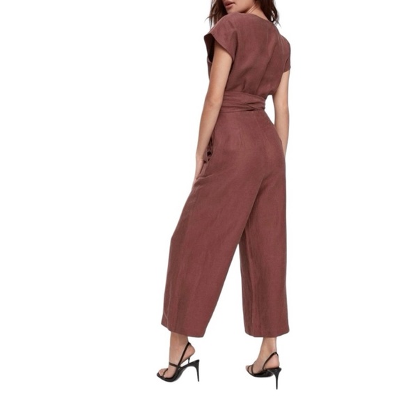 Wilfred Brax Linen Jumpsuit size 4 - Picture 16 of 16